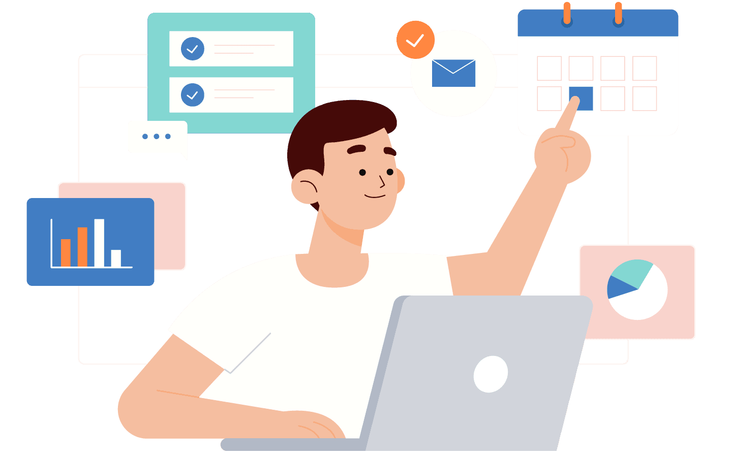 副業・スポットワークのイラスト