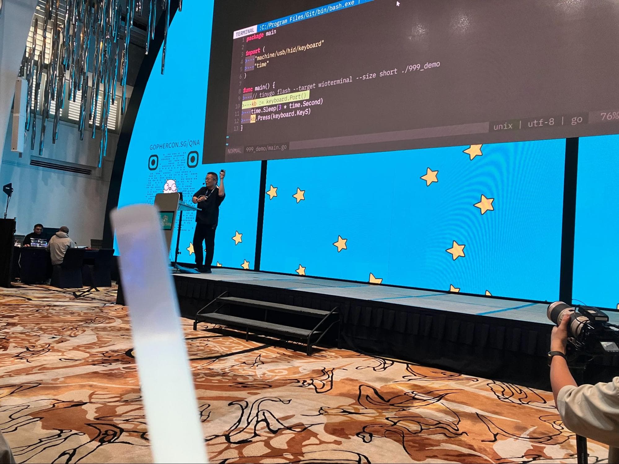 GopherCon Singaporeでの登壇の様子.jpg
