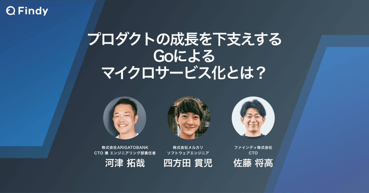 プロダクトの成長を下支えする、Goによるマイクロサービス化とは?のトップ画像