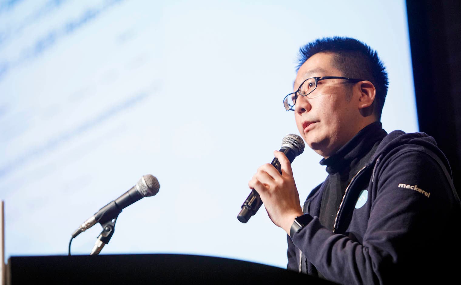 Songmuさん近影(YAPC::TOKYO 2019の登壇)