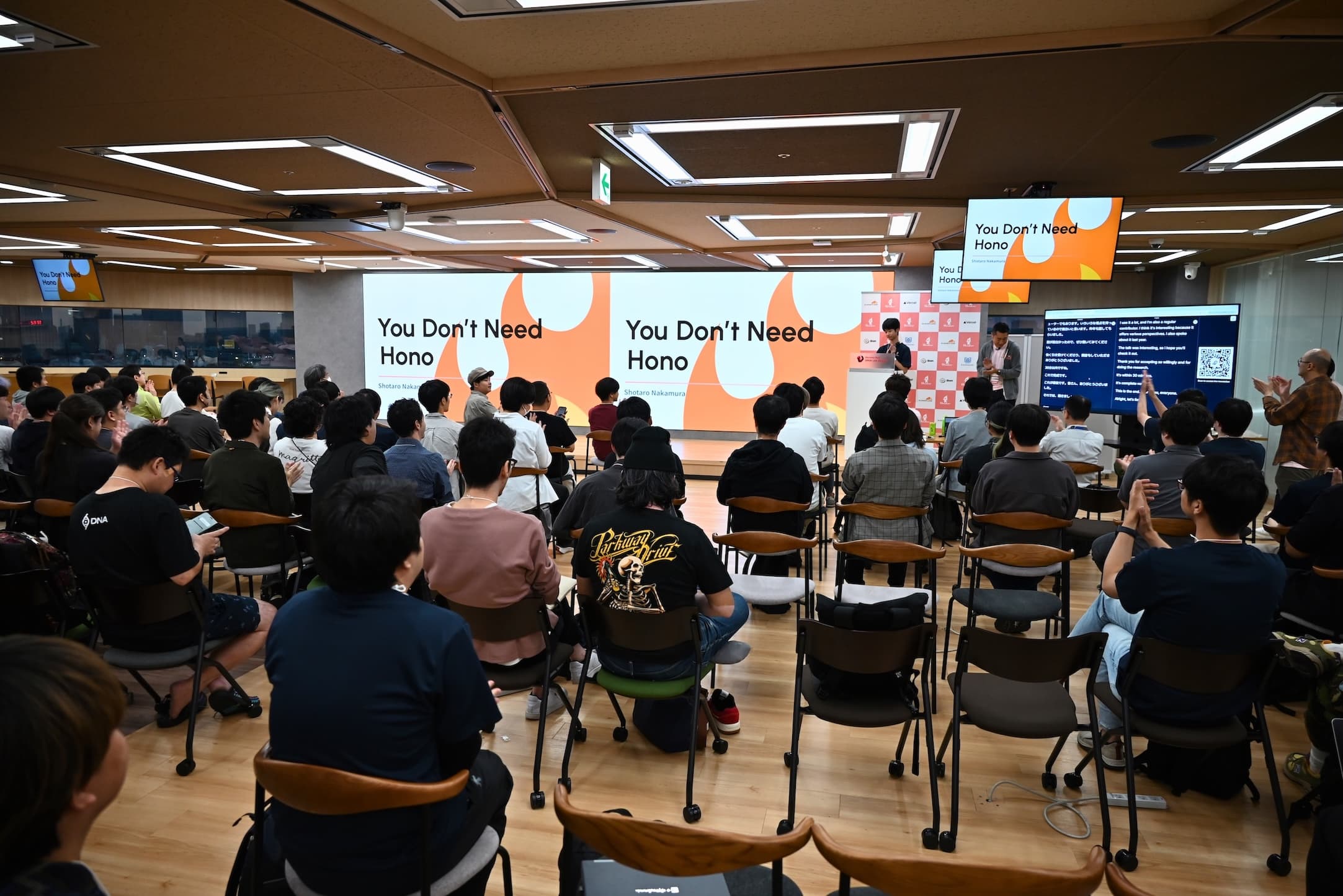 Keynote開始時の会場の様子